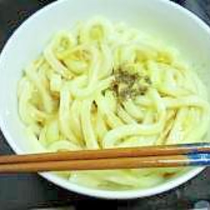 簡単　　　釜揚げうどん